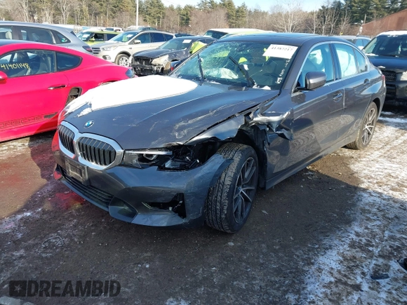 2021 BMW 3 Series 330i xDrive with VIN 3MW5R7J02M8C21224, listed as a IAAI auction lot 41387217 with 22,540 mi miles. Bid and sale history available at carsss.com. Image 17.