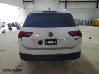 2024 Volkswagen Tiguan SE with VIN 3VVNB7AX6RM040325, listed as a Copart auction lot 45970755 with 11,395 mi miles and Salvage Title. Bid and sale history available at carsss.com. Image 6.
