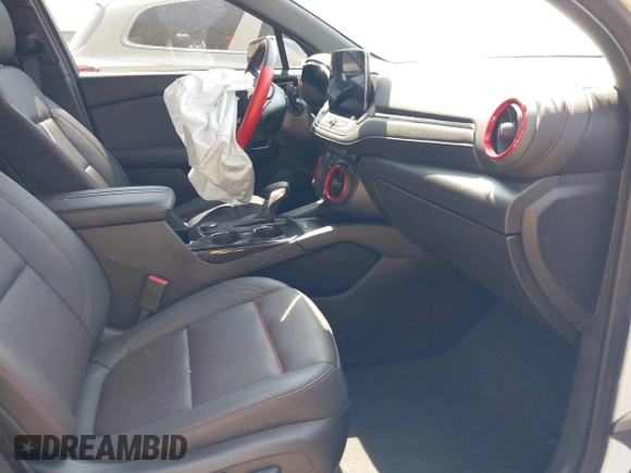 2024 Chevrolet Blazer RS with VIN 3GNKBKRS6RS188345, listed as a IAAI auction lot 42396159 with 24,813 mi miles and . Bid and sale history available at DreamBid. Image 5.
