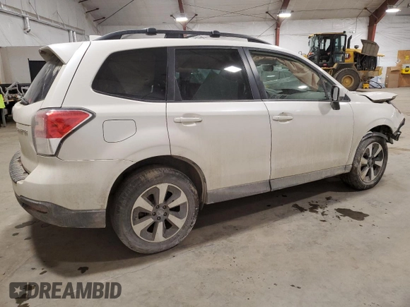 2018 Subaru Forester Premium with VIN JF2SJAGC6JH464796, listed as a Copart auction lot 42311635 with 0 mi miles and Salvage Title. Bid and sale history available at carsss.com. Image 3.