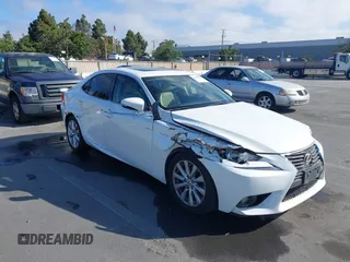 2014 Lexus IS 250 z VIN JTHBF1D28E5026038, wystawiony jako IAAI lot #42488855 z przebiegiem 144 654 mil mil oraz . Historia ofert i sprzedaży dostępna na DreamBid. Obrazek 1.