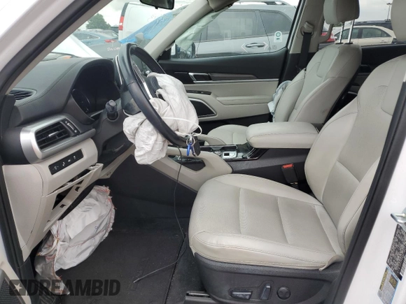 2021 Kia Telluride S with VIN 5XYP64HC1MG143543, listed as a Copart auction lot 58539705 with 90,841 mi miles and Salvage title. Bid and sale history available at DreamBid. Image 7.
