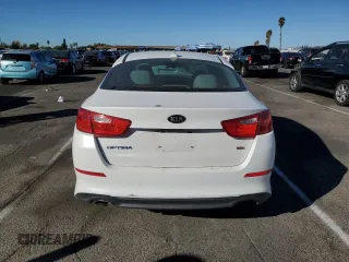 2015 Kia Optima LX with VIN 5XXGM4A75FG494773, listed as a Copart auction lot 80196434 with 147,764 mi miles and Salvage Title. Bid and sale history available at DreamBid. Image 6.