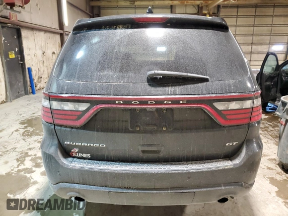 2019 Dodge Durango GT Plus with VIN 1C4RDJDG7KC550435, listed as a Copart auction lot 44917465 with 115,684 mi miles and Salvage Title. Bid and sale history available at DreamBid. Image 6.