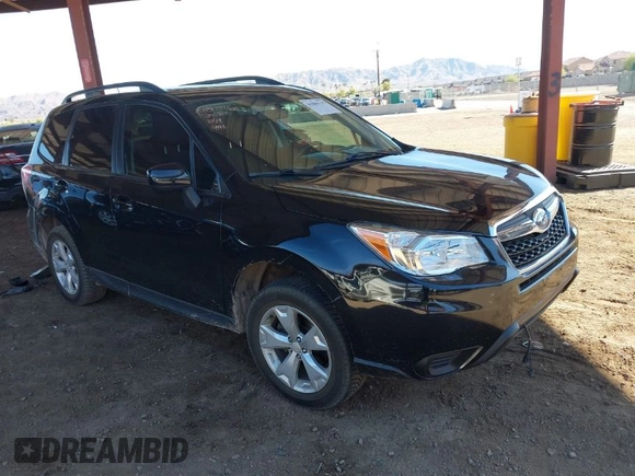 2015 Subaru Forester 2.5i Premium with VIN JF2SJADC8FG804998, listed as a IAAI auction lot 41885715 with 70,636 mi miles. Bid and sale history available at carsss.com. Image 1.