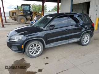 2017 Volkswagen Tiguan S z VIN WVGBV7AX1HK052182, wystawiony jako Copart lot #59443095 z przebiegiem 75 122 mil mil oraz Czysty tytuł • Clean title. Historia ofert i sprzedaży dostępna na DreamBid. Obrazek 1.