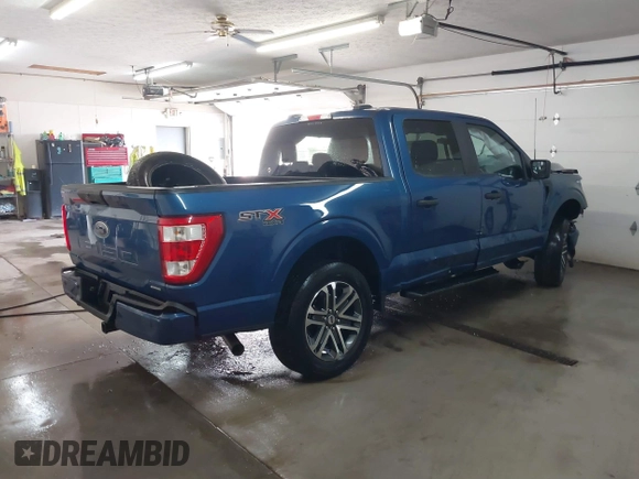 2023 Ford F-150 XL with VIN 1FTEW1EP8PKG08718, listed as a IAAI auction lot 41609293 with 26,414 mi miles. Bid and sale history available at carsss.com. Image 4.