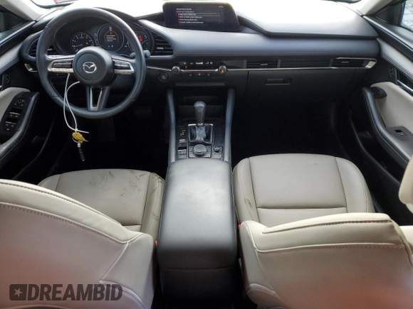 2019 Mazda 3 w/Select with VIN JM1BPACL2K1112568, listed as a Copart auction lot 88020335 with 53,446 mi miles and Salvage Title. Bid and sale history available at carsss.com. Image 8.
