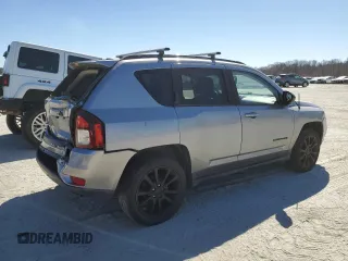 2015 Jeep Compass Sport with VIN 1C4NJDBB4FD426641, listed as a Copart auction lot 47440235 with 124,386 mi miles and Salvage Title. Bid and sale history available at carsss.com. Image 3.