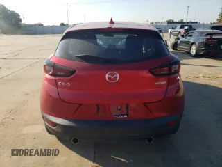 2021 Mazda CX-3 Sport with VIN JM1DKDB70M1504528, listed as a Copart auction lot 75355014 with 45,198 mi miles and Salvage Title. Bid and sale history available at carsss.com. Image 6.