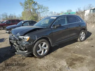 2020 Audi Q3 Premium z VIN WA1AECF34L1024819, wystawiony jako Copart lot #53194995 z przebiegiem 109 523 mil mil oraz Szkoda całkowita • Salvage title. Historia ofert i sprzedaży dostępna na DreamBid. Obrazek 1.