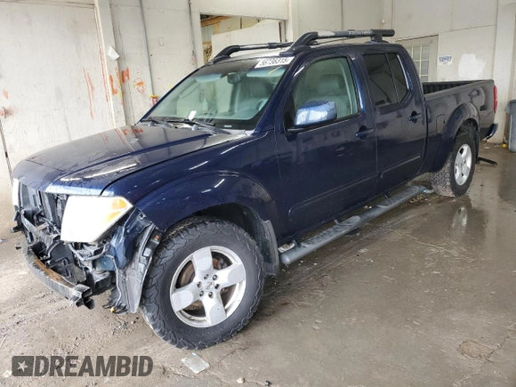 2007 Nissan Frontier SE with VIN 1N6AD09W37C456824, listed as a Copart auction lot 56736315 with 193,247 mi miles and Salvage title. Bid and sale history available at DreamBid. Image 1.