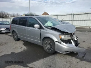 2014 Chrysler Town & Country S with VIN 2C4RC1HG9ER176127, listed as a Copart auction lot 47743945 with 130,189 mi miles and Salvage Title. Bid and sale history available at carsss.com. Image 4.