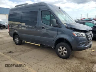 2020 Mercedes-Benz Sprinter with VIN W1Z4EFVY8LP226794, listed as a Copart auction lot 76091804 with 49,169 mi miles and Clean Title. Bid and sale history available at DreamBid. Image 4.