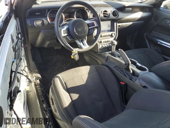 2023 Ford Mustang EcoBoost with VIN 1FA6P8TH2P5107141, listed as a Copart auction lot 46297325 with 26,459 mi miles and Salvage Title. Bid and sale history available at carsss.com. Image 8.