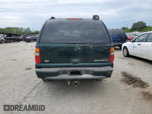 2003 Chevrolet Suburban Z71 with VIN 3GNFK16Z83G313398, listed as a Copart auction lot 60282654 with 0 mi miles and Salvage Title. Bid and sale history available at carsss.com. Image 6.