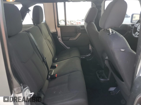 2014 Jeep Wrangler Unlimited Sport with VIN 1C4HJWDG6EL318799, listed as a Copart auction lot 46329325 with 90,111 mi miles and Salvage Title. Bid and sale history available at carsss.com. Image 11.