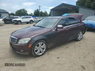 2009 Mercedes-Benz C 300 Sport with VIN WDDGF54X29R083494, listed as a Copart auction lot 58584005 with 189,716 mi miles and Salvage title. Bid and sale history available at DreamBid. Image 1.