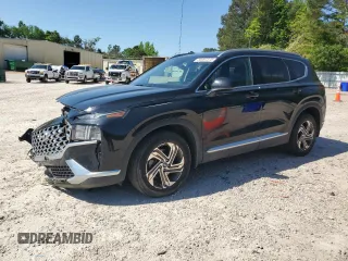 2022 Hyundai Santa Fe SEL z VIN 5NMS24AJ3NH453800, wystawiony jako Copart lot #55097375 z przebiegiem 79 917 mil mil oraz Szkoda całkowita • Salvage title. Historia ofert i sprzedaży dostępna na DreamBid. Obrazek 1.