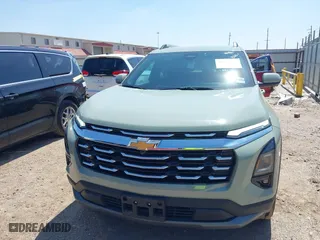 2025 Chevrolet Equinox FWD LT with VIN 3GNAXHEG8SL166901, listed as a IAAI auction lot 41879511 with 10,119 mi miles. Bid and sale history available at carsss.com. Image 12.