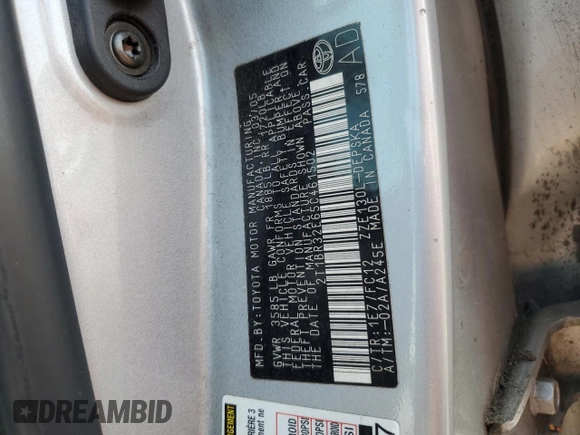 2005 Toyota Corolla CE with VIN 2T1BR32E65C461502, listed as a Copart auction lot 53174275 with 134,136 mi miles and Salvage Title. Bid and sale history available at DreamBid. Image 14.