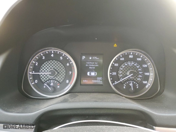2020 Hyundai Elantra Value Edition with VIN 5NPD84LF9LH578073, listed as a Copart auction lot 44722905 with 108,455 mi miles and Salvage Title. Bid and sale history available at carsss.com. Image 9.