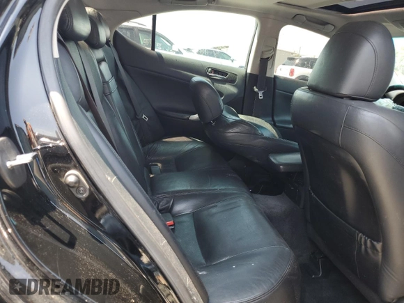 2008 Lexus IS 350 with VIN JTHBE262382013936, listed as a Copart auction lot 56184245 with Not provided miles and Salvage title. Bid and sale history available at DreamBid. Image 10.