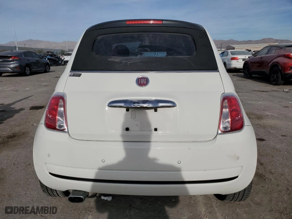 2013 FIAT 500 Pop with VIN 3C3CFFDR0DT686481, listed as a Copart auction lot 86104474 with 33096 miles and Salvage Title. Bid and sale history available at carsss.com. Image 6.