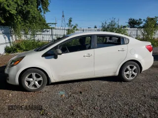 2012 Kia Rio LX with VIN KNADM4A33C6042683, listed as a Copart auction lot 68713644 with 0 mi miles and Clean Title. Bid and sale history available at carsss.com. Image 1.