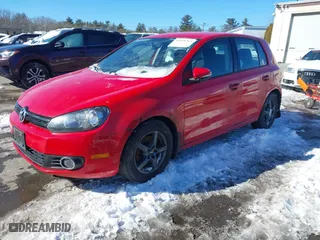 2013 Volkswagen Golf TDI with VIN WVWDM7AJ3DW135479, listed as a IAAI auction lot 41595762 with 153,457 mi miles. Bid and sale history available at carsss.com. Image 2.