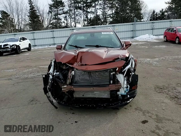 2019 Cadillac XT4 AWD Luxury with VIN 1GYFZBR44KF147644, listed as a Copart auction lot 42345385 with 50,919 mi miles and Salvage Title. Bid and sale history available at carsss.com. Image 12.