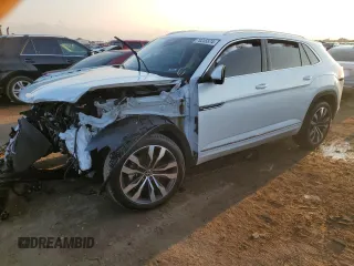2023 Volkswagen Atlas SEL Premium R-Line z VIN 1V2FE2CA9PC218344, wystawiony jako Copart lot #70235574 z przebiegiem 17 508 mil mil oraz Szkoda całkowita • Salvage title. Historia ofert i sprzedaży dostępna na DreamBid. Obrazek 1.