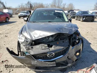 2014 Mazda CX-5 Touring with VIN JM3KE2CY0E0322059, listed as a Copart auction lot 48091805 with 212,889 mi miles and Salvage Title. Bid and sale history available at carsss.com. Image 5.
