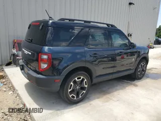 2022 Ford Bronco Sport Outer Banks с VIN 3FMCR9C64NRD44411, выставлен на аукционе Copart как лот 62915275 с пробегом 33 390 миль миль и Списание • Salvage title. История ставок и продаж доступна на DreamBid. Изображение 3.