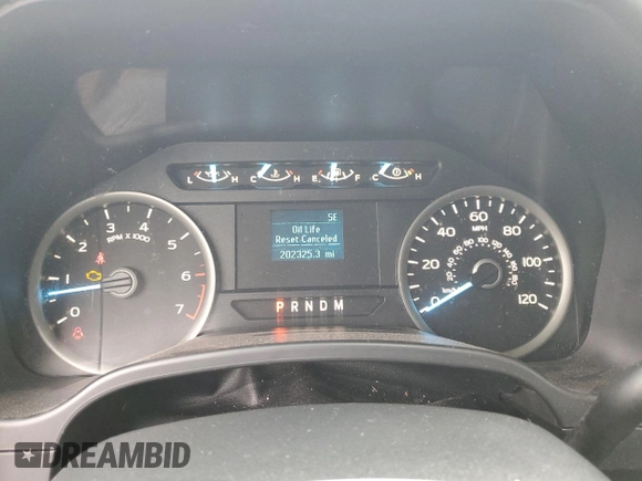 2018 Ford F-150 XL with VIN 1FTEW1EG5JFD16525, listed as a Copart auction lot 80971564 with 202,325 mi miles and Clean Title. Bid and sale history available at carsss.com. Image 9.