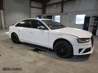 2015 Audi S4 Premium Plus with VIN WAUDGAFL9FA076739, listed as a Copart auction lot 86885084 with 152,881 mi miles and Clean Title. Bid and sale history available at carsss.com. Image 4.