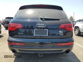 2015 Audi Q7 S line Prestige with VIN WA1DGAFEXFD014442, listed as a Copart auction lot 63507575 with 109,969 mi miles and Salvage title. Bid and sale history available at DreamBid. Image 6.