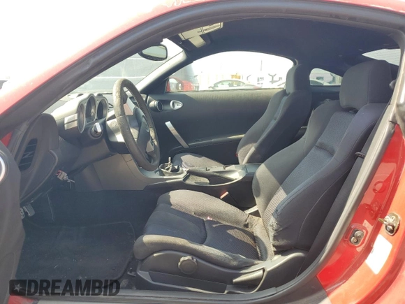 2003 Nissan 350Z Performance z VIN JN1AZ34D63T118262, wystawiony jako Copart lot #59956315 z przebiegiem Nie podano mil oraz Czysty tytuł • Clean title. Historia ofert i sprzedaży dostępna na DreamBid. Obrazek 7.