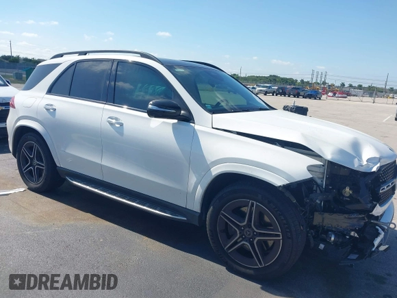 2024 Mercedes-Benz GLE 350 z VIN 4JGFB4FB1RB001630, wystawiony jako IAAI lot #42320875 z przebiegiem 43 973 mil mil oraz . Historia ofert i sprzedaży dostępna na DreamBid. Obrazek 1.