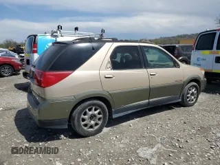 2002 Buick Rendezvous CXL with VIN 3G5DB03E02S596037, listed as a Copart auction lot 52425725 with 128,810 mi miles and Salvage Title. Bid and sale history available at DreamBid. Image 3.