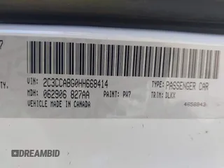 2017 Chrysler 300 S Alloy Edition with VIN 2C3CCABG0HH668414, listed as a IAAI auction lot 41656767 with 158,071 mi miles and . Bid and sale history available at DreamBid. Image 9.