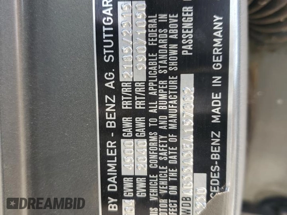 1984 Mercedes-Benz 300 D с VIN WDBAB33A3EA157882, выставлен на аукционе Copart как лот 76098034 с пробегом 185 136 миль миль и Чистый • Clean title. История ставок и продаж доступна на DreamBid. Изображение 12.