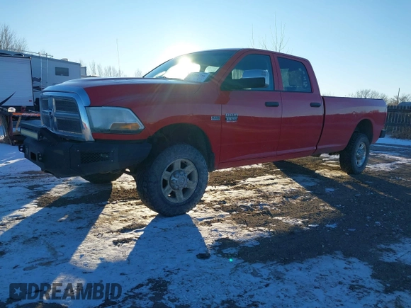 2012 Ram 2500 ST with VIN 3C6TD5HT4CG211559, listed as a IAAI auction lot 41294756 with 244,329 mi miles. Bid and sale history available at carsss.com. Image 2.