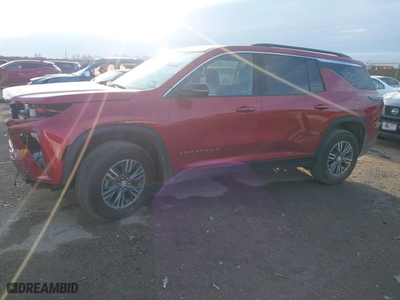 2024 Chevrolet Traverse FWD LT with VIN 1GNERGKS5RJ235401, listed as a IAAI auction lot 41601590 with 5,239 mi miles. Bid and sale history available at carsss.com. Image 2.