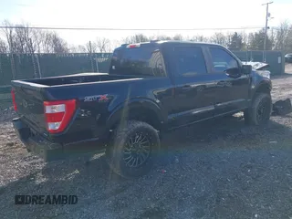 2023 Ford F-150 XL with VIN 1FTEW1EP8PFA77576, listed as a IAAI auction lot 40942745 with 29,653 mi miles. Bid and sale history available at carsss.com. Image 4.