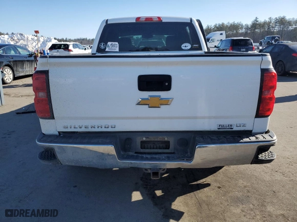2014 Chevrolet Silverado 1500 LTZ with VIN 3GCUKSEC9EG347100, listed as a Copart auction lot 44342835 with 117,715 mi miles and Salvage Title. Bid and sale history available at carsss.com. Image 6.