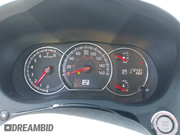 2013 Nissan Maxima SV with VIN 1N4AA5AP8DC835025, listed as a IAAI auction lot 42104523 with 172,434 mi miles and . Bid and sale history available at DreamBid. Image 7.
