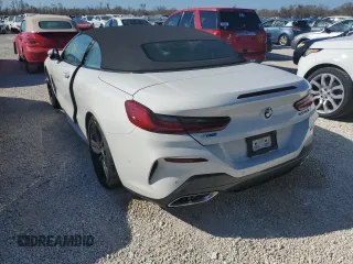 2020 BMW 8 Series 840i with VIN WBADZ4C09LCE18957, listed as a Copart auction lot 62238762 with 0 mi miles. Bid and sale history available at carsss.com. Image 3.