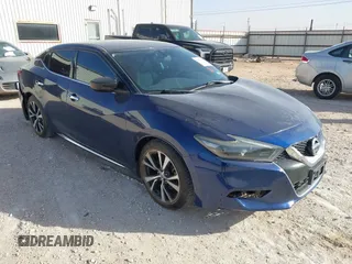 2017 Nissan Maxima SV with VIN 1N4AA6AP2HC412419, listed as a IAAI auction lot 41815179 with 53,249 mi miles and . Bid and sale history available at DreamBid. Image 1.