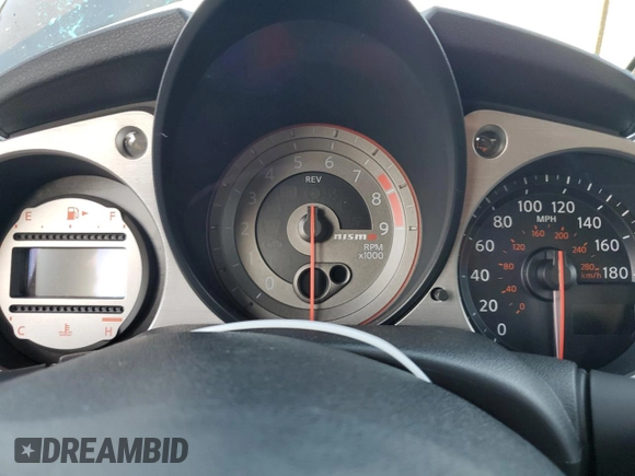 2010 Nissan 370Z Touring with VIN JN1AZ4EH9AM504978, listed as a Copart auction lot 80765274 with Not Provided miles and Salvage Title. Bid and sale history available at carsss.com. Image 9.